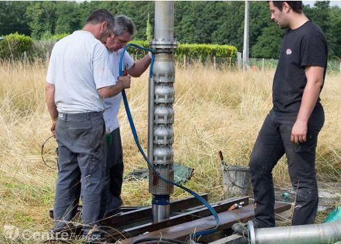 Forage Pompe électrique Pose d'électropompe Étampes Chartres Tours